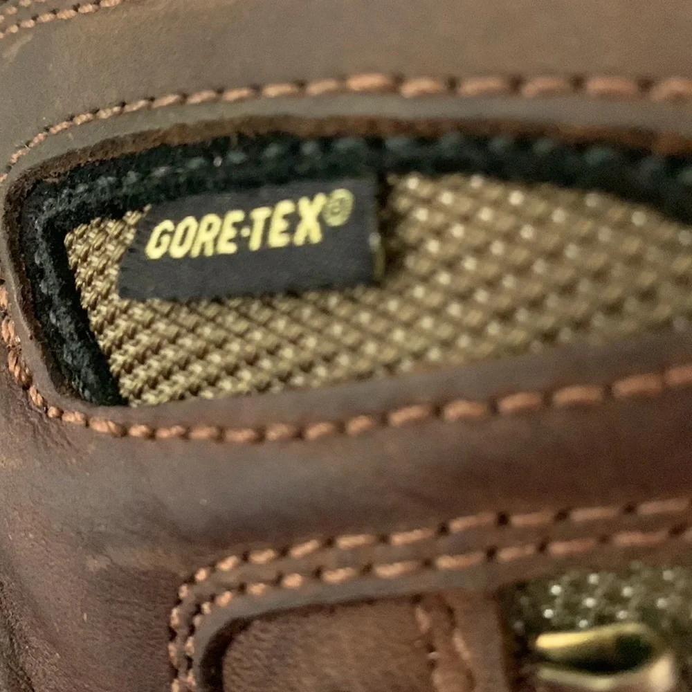 Danner Mens Gore Tex 5.5” Hiking Boots, Size 9.5 EE, Brown & Olive